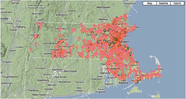 http://www.boston.com/yourtown/massfacts/snapshot_dunkin_donuts_vs_starbucks_massachusetts/